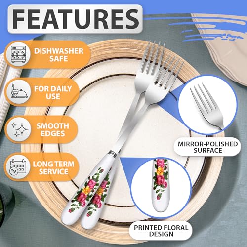 Stainless Steel Forks Silverware Set