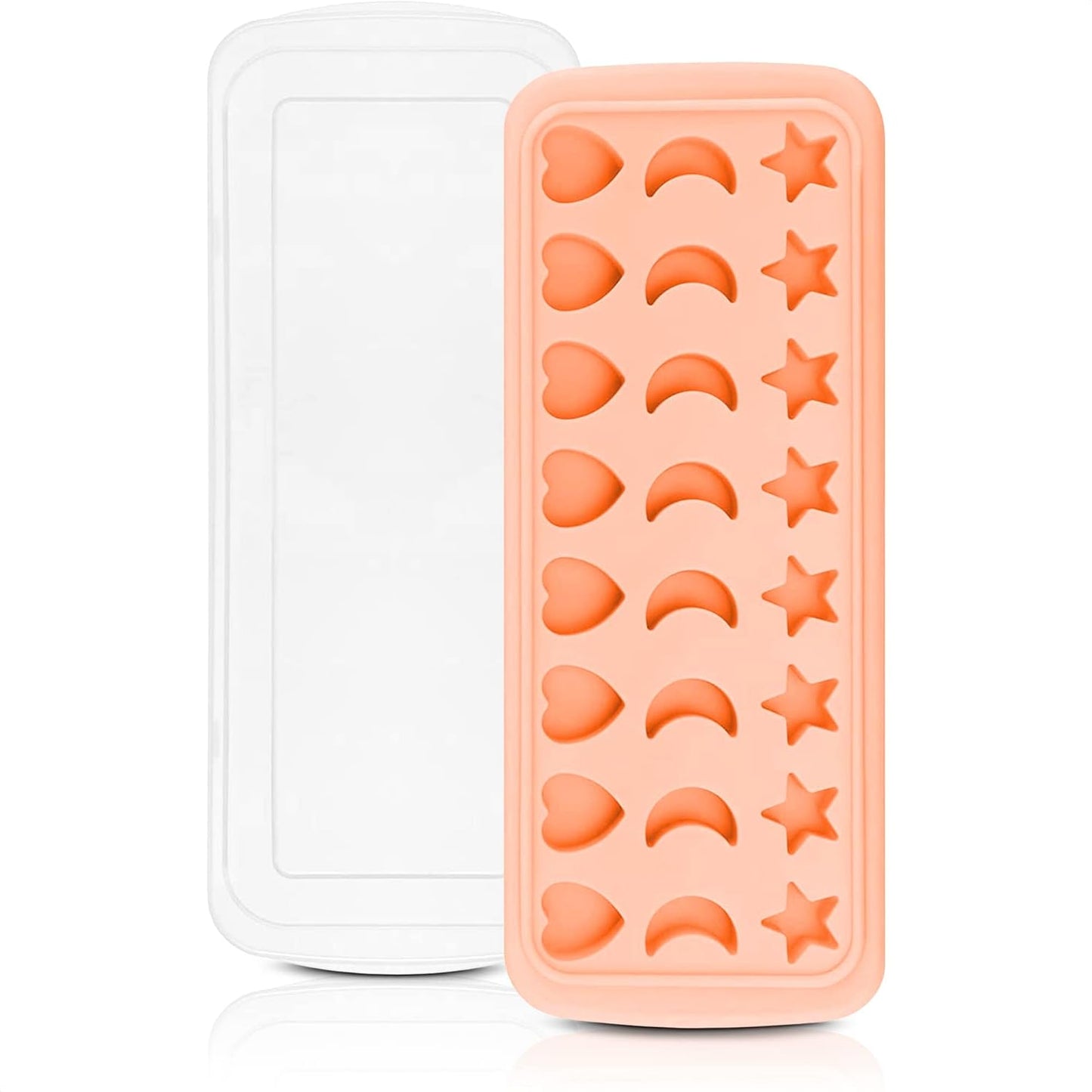 Silicone Ice Cube Tray with Lid