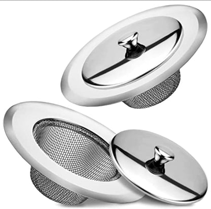 Kitchen Sink Strainers with Lids