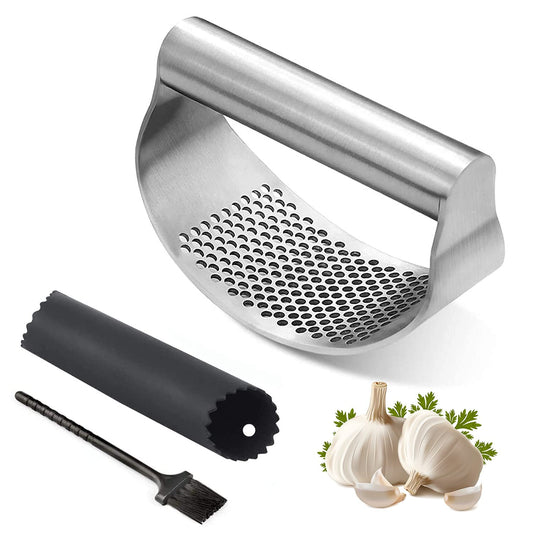 Stainless Steel Garlic Press Rocker