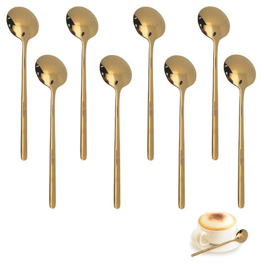 Gold Tea Spoons Small Coffee Spoons for Coffee Bar