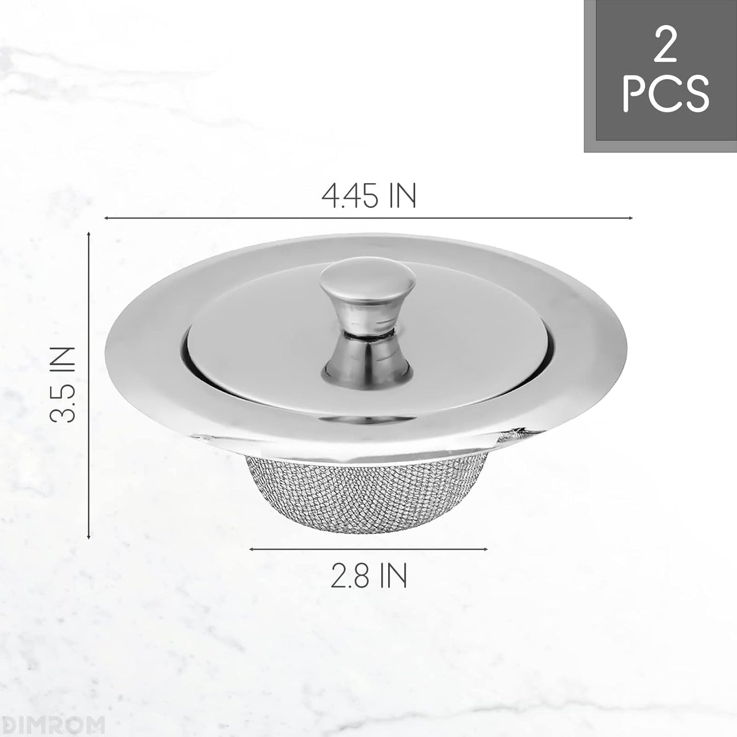 Kitchen Sink Strainers with Lids