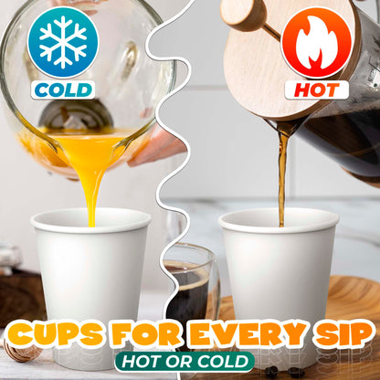 Disposable Espresso Cups for Hot Drinks