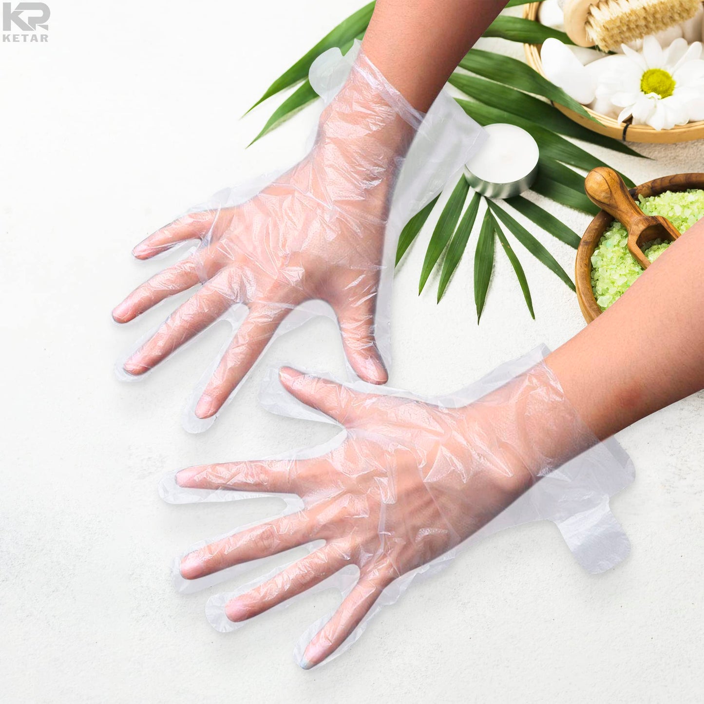 Parafin Wax Disposable Gloves for Cleaning