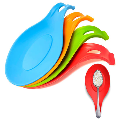 Top Silicone Spoon Rest for Kitchen Counter