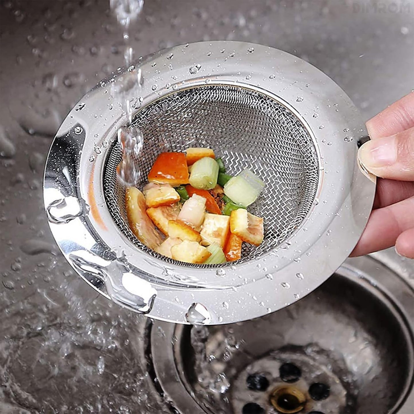 Kitchen Sink Strainers with Lids