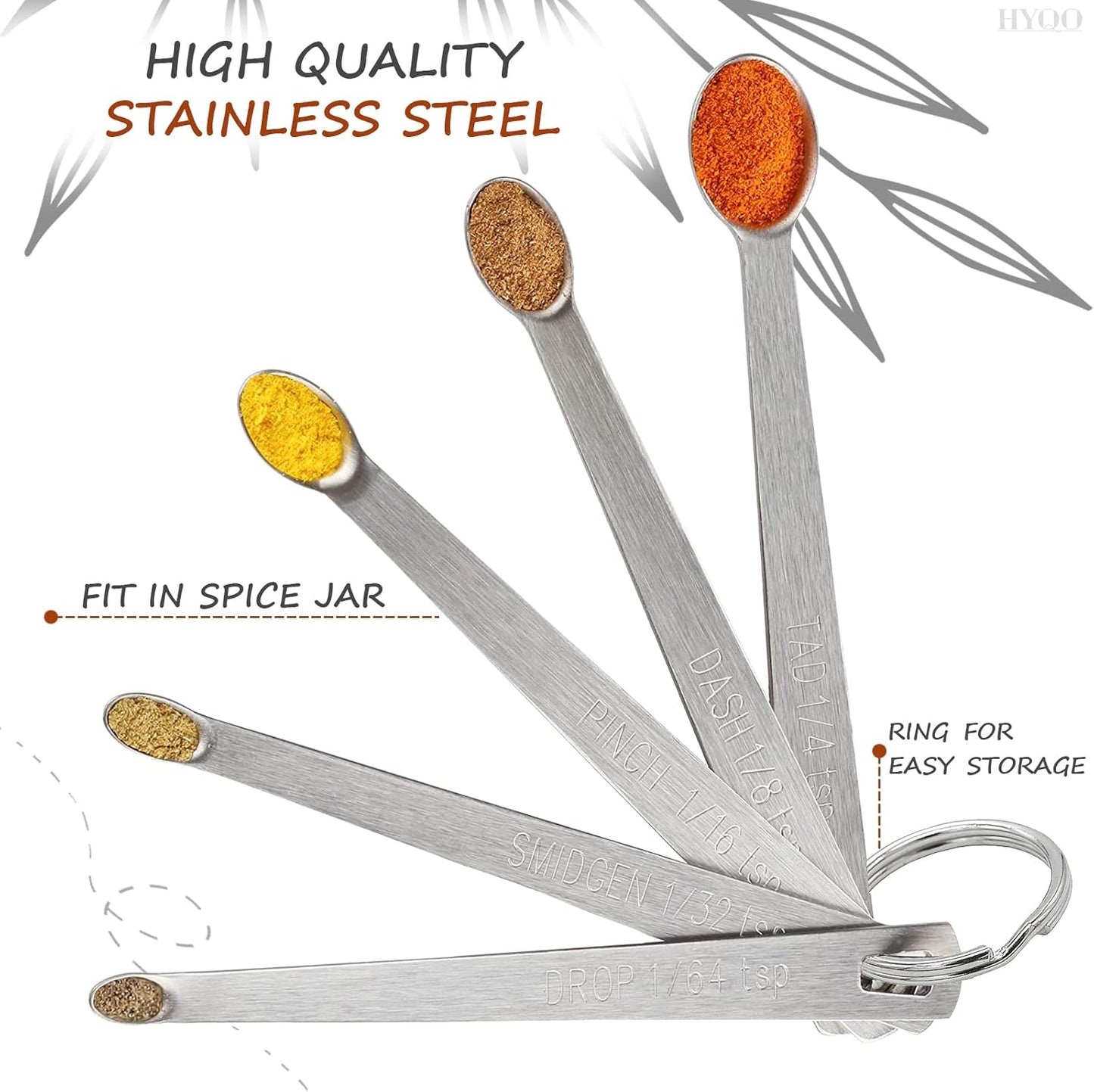 Stainless Steel Measuring Spoons