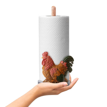 Rooster Paper Towel Holder