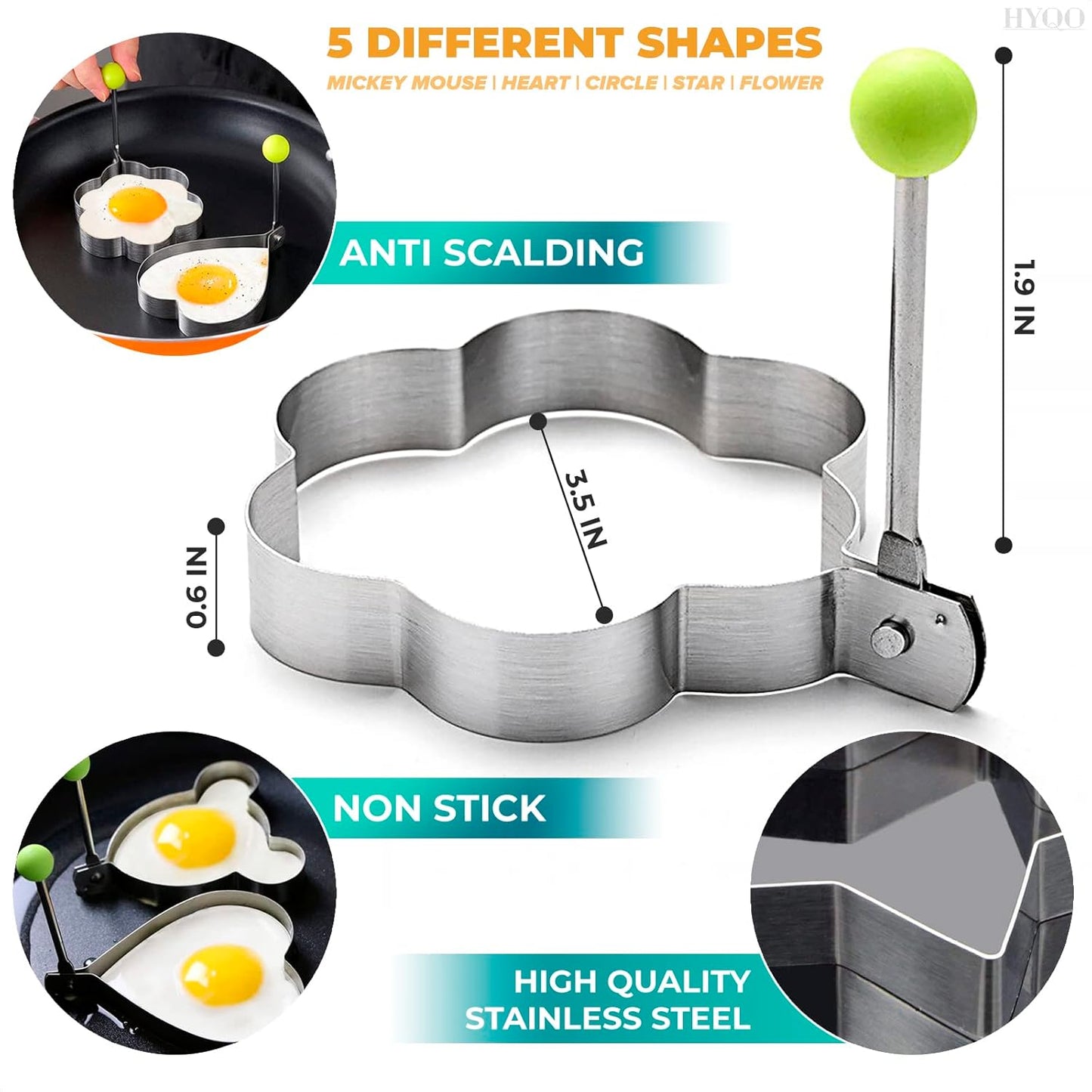 Egg Rings For Frying Eggs