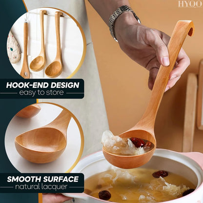 Wooden Ladle For Soup