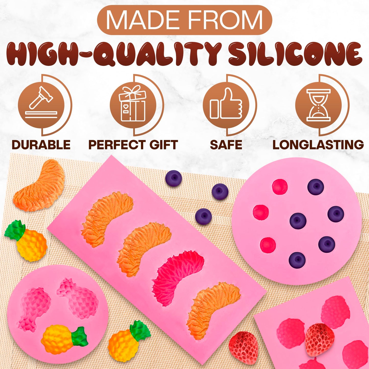 Fruit Snack Molds Silicone