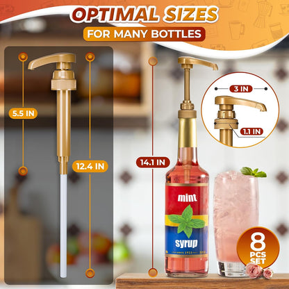 Coffee Syrup Dispenser Pump