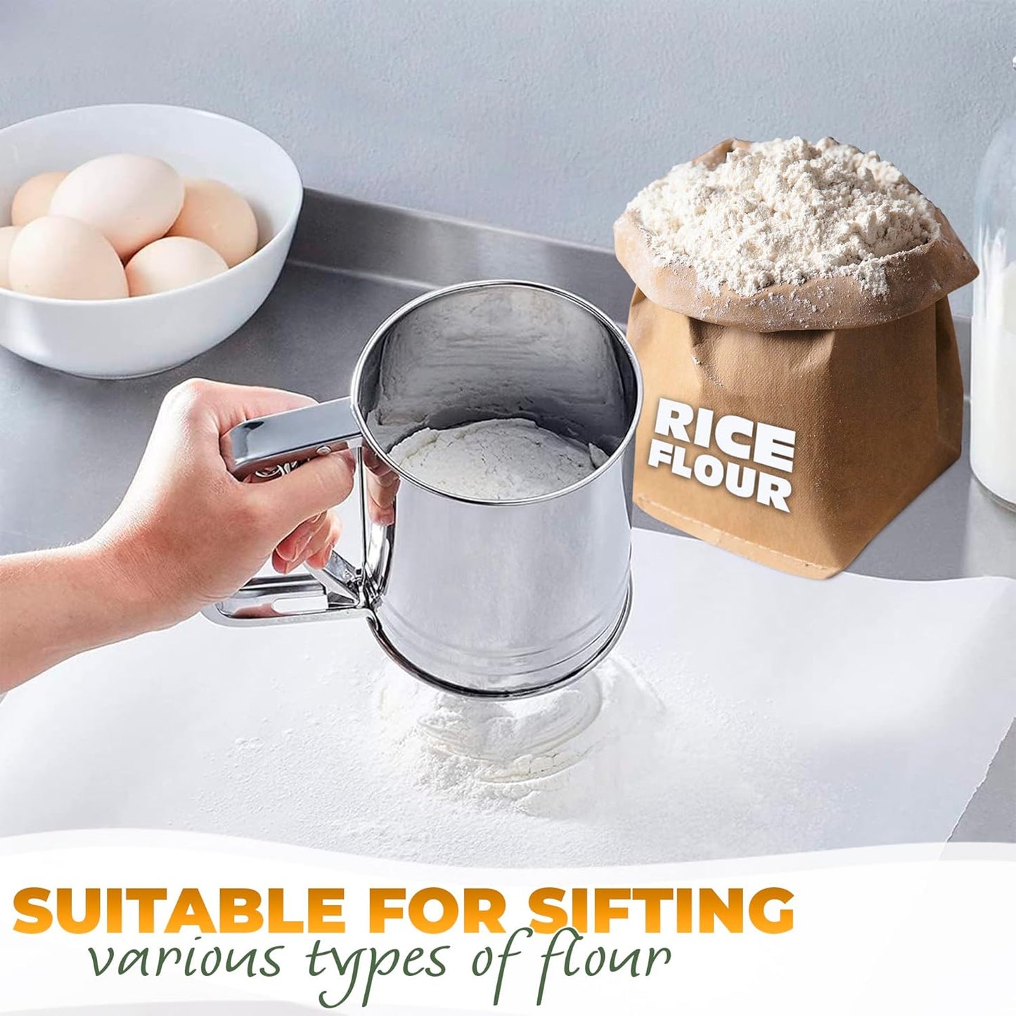 Flour Sifter for Baking