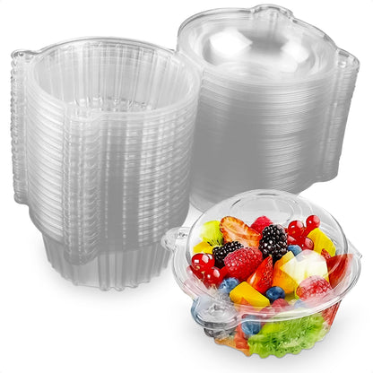 Individual Cupcake Containers with Lids