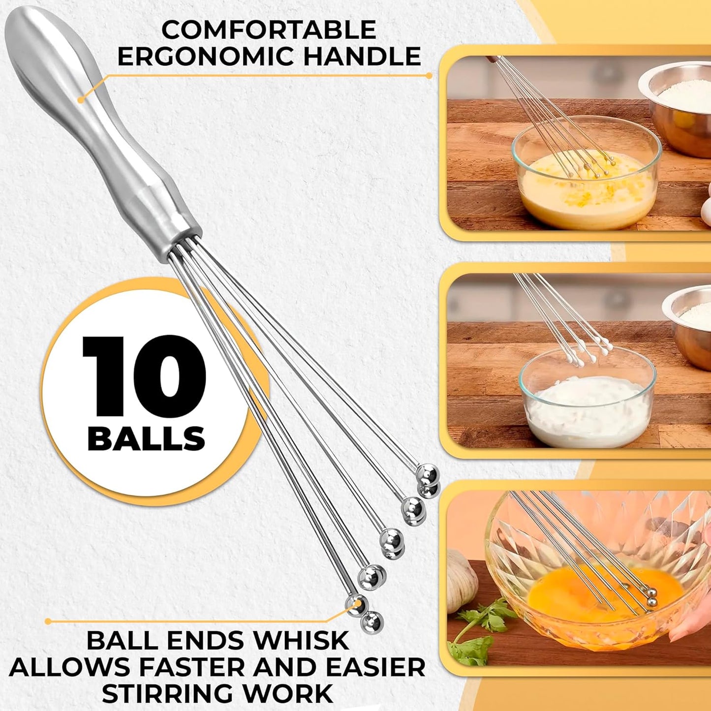 Stainless Steel Whisk Ball