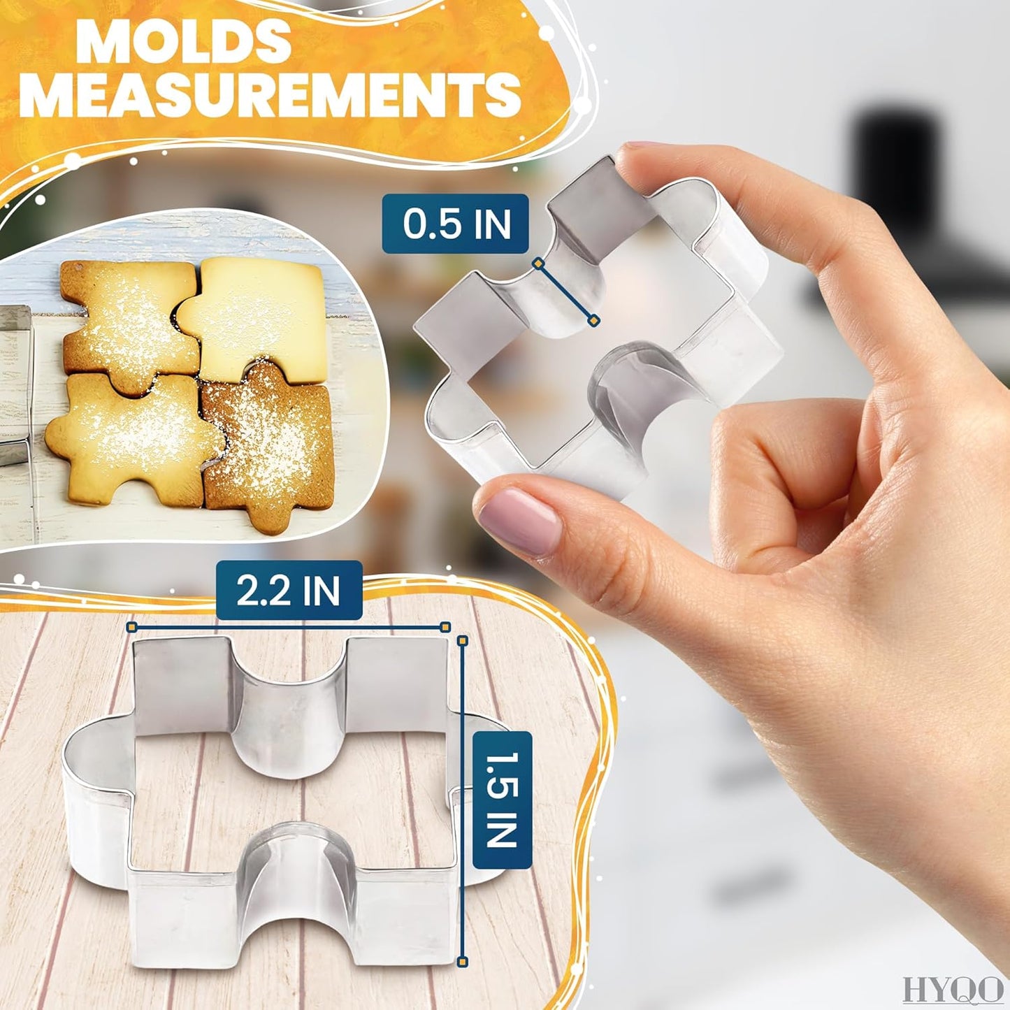 Puzzle Cookie Cutter Set