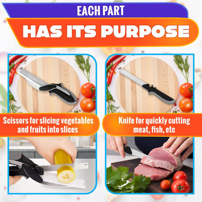 Vegetable Chopper Kitchen Scissors