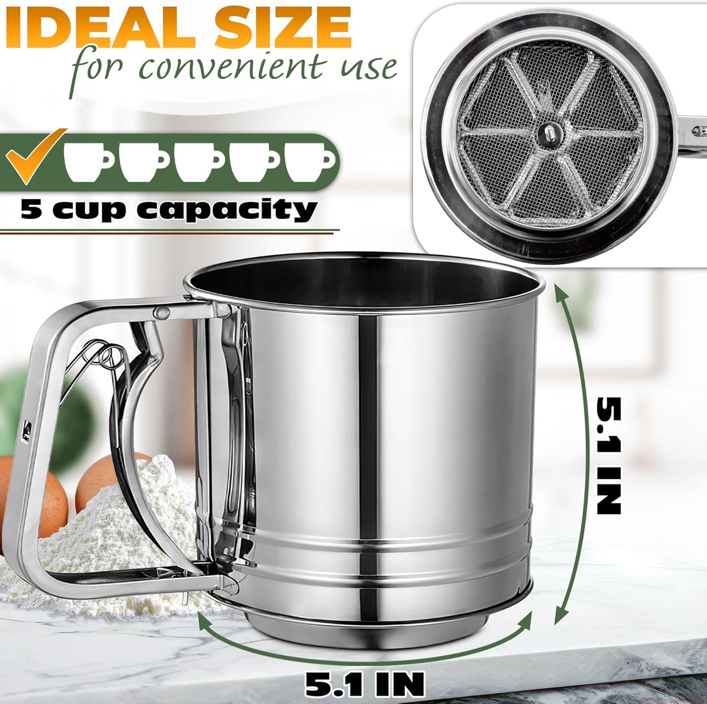 Flour Sifter for Baking