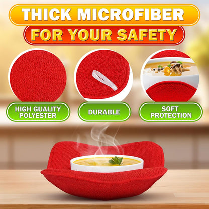 Microwave Bowl Cozy Huggers for Hot Food