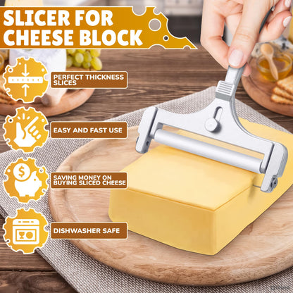 Wire Cheese Slicers for Block Cheese