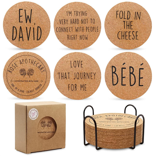 Cork Coasters for Drinks