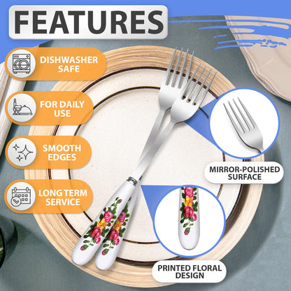 Stainless Steel Forks Silverware Set