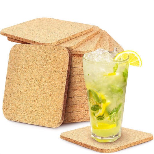 Cork Coasters for Drinks Absorbent