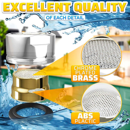 Aerator for bathroom faucet parts