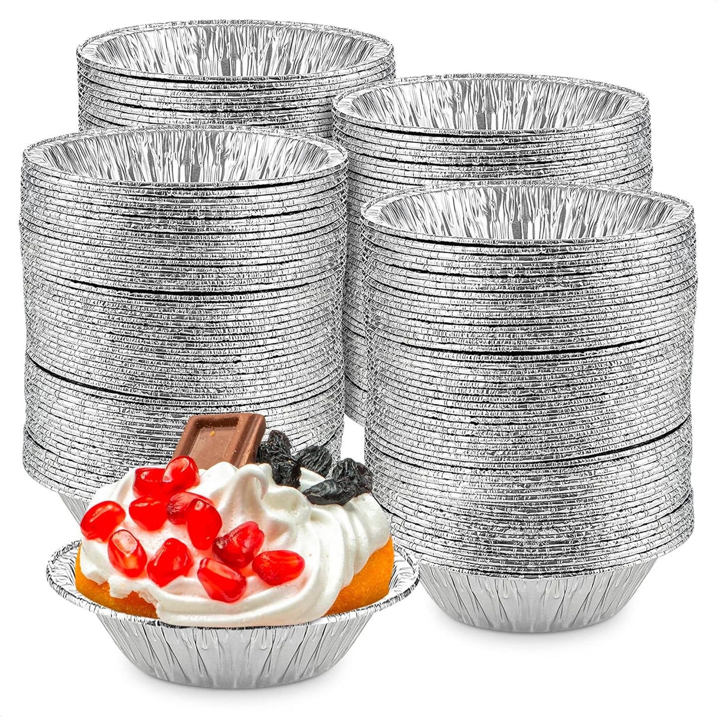 Aluminum foil mini pie tins