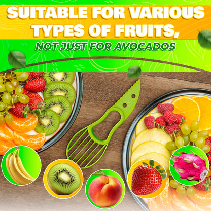 Avocado cutter tool slicer peeler scoop