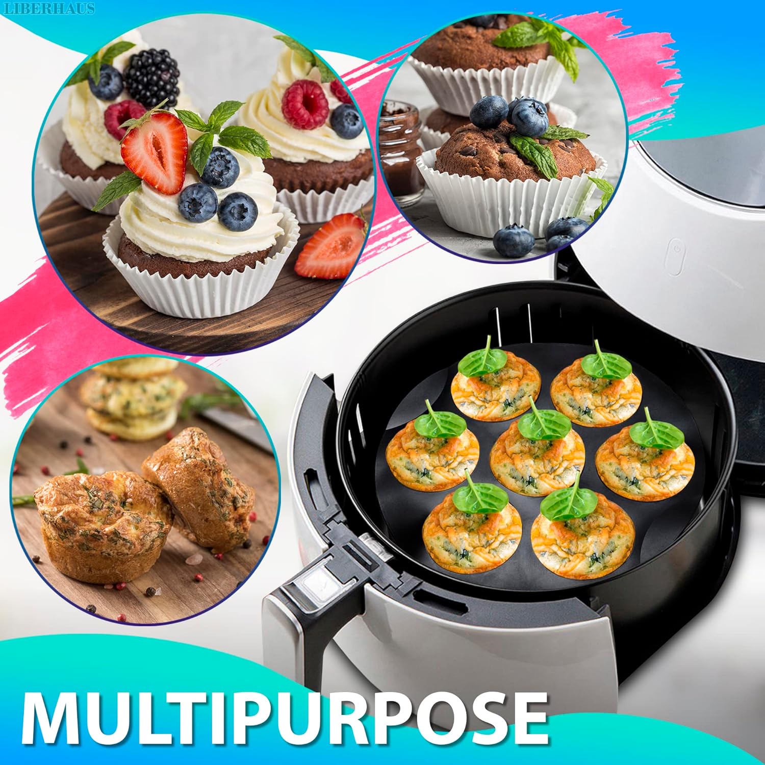 Muffin pans nonstick egg bite maker