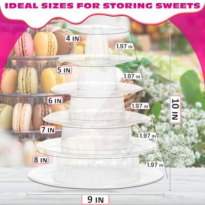 Reusable cake tower stand