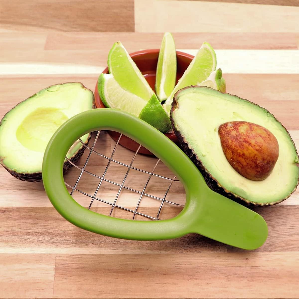 Stainless steel fruit cutter